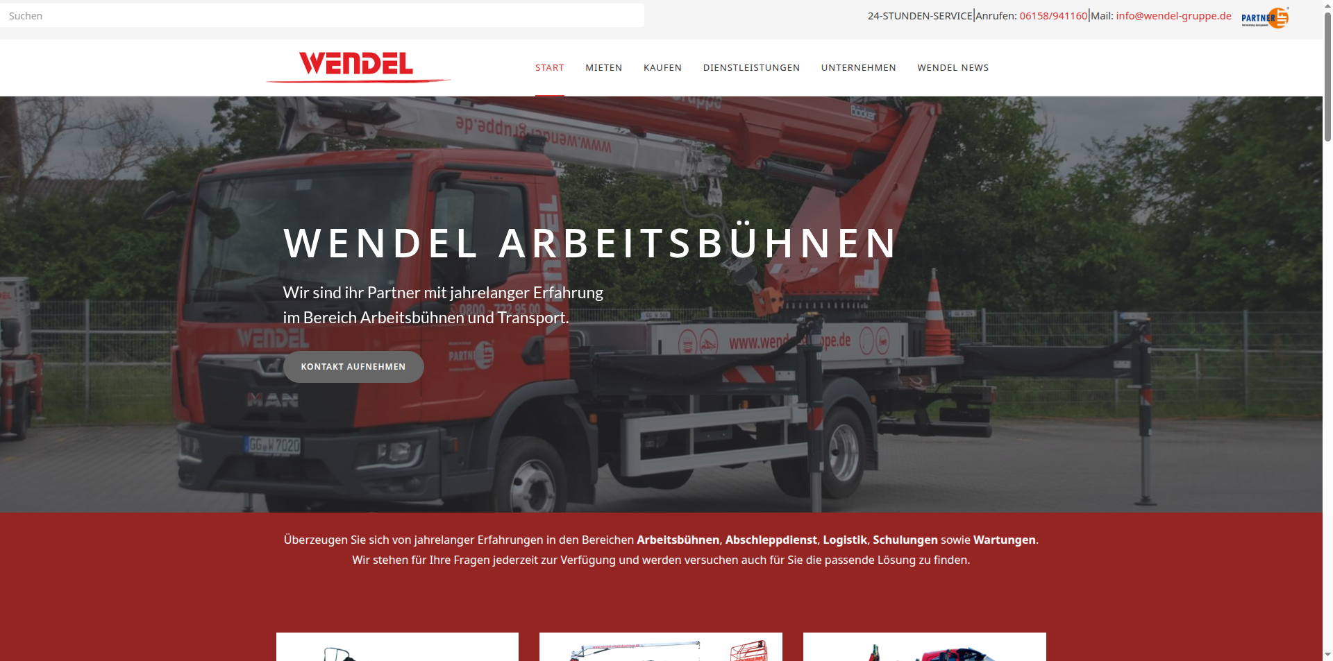 Wendel - home-page